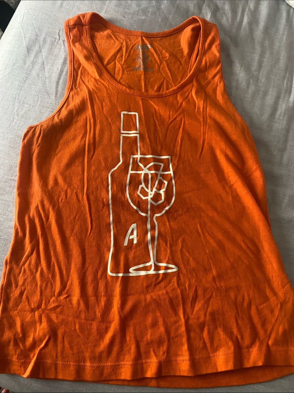 Orange Aperol Spritz Tank Top